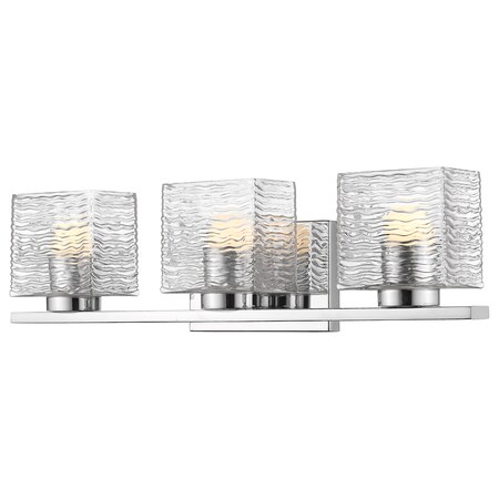 Z-Lite 3 Light Vanity 336-3V-CH-LED